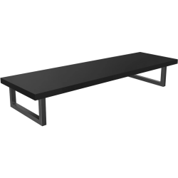 CERANO - Doska pod umývadlo Navira Pro + 2 konzoly pod dosku - čierna matná - 100x46x3,6 (CER-606024)