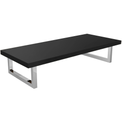 CERANO - Doska pod umývadlo Navira Pro + 2 konzoly pod dosku - čierna matná - 60x46x3,6 (CER-606078)