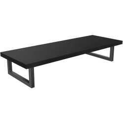 CERANO - Doska pod umývadlo Navira Pro + 2 konzoly pod dosku - čierna matná - 80x46x3,6 (CER-606033)