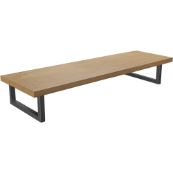CERANO - Doska pod umývadlo Navira Pro + 2 konzoly pod dosku - dub medový - 100x46x3,6 (CER-606036)
