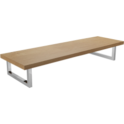 CERANO - Doska pod umývadlo Navira Pro + 2 konzoly pod dosku - dub medový - 100x46x3,6 (CER-606084)