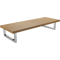CERANO - Doska pod umývadlo Navira Pro + 2 konzoly pod dosku - dub medový - 80x46x3,6 (CER-606093)