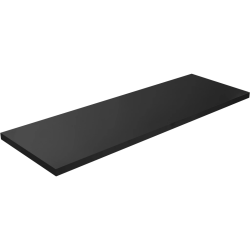 CERANO - Doska pod umývadlo Navira Pro - čierna matná - 160x3,6x46 (CER-663106)