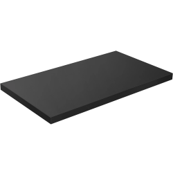 CERANO - Doska pod umývadlo Navira Pro - čierna matná - 60x3,6x46 (CER-8050BD7601)