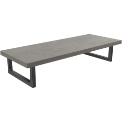 CERANO - Doska pod umývadlo Navira Pro + podperná konzola - betónovo šedá - 70x46x3,6 (CER-6061166)
