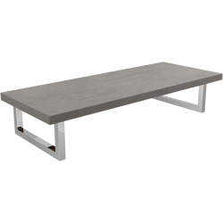CERANO - Doska pod umývadlo Navira Pro + podperná konzola - betónovo šedá - 70x46x3,6 (CER-6061169)