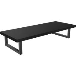 CERANO - Doska pod umývadlo Navira Pro + podperná konzola - čierna matná - 70x46x3,6 (CER-6061202)