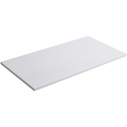 CERANO - Doska pod umývadlo Navira Slim - biela matná - 80x1,8x46 (CER-431608)