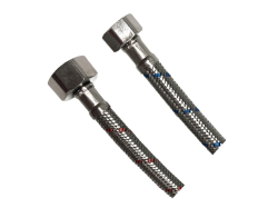 CERANO - Flexibilná pripojovacia hadica FxF 3/8"x1/2" - nerez - 60 - 2ks (CER-476462)