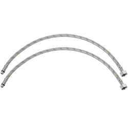 CERANO - Flexibilná pripojovacia hadica M10x3/8" - chróm - 50 - 2ks (CER-667764)