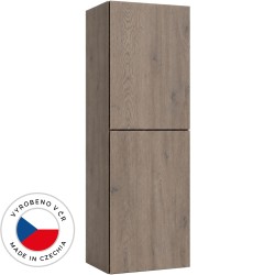 CERANO - Koupelnová vysoká skříňka Adele - TIP-ON otevírání - dub Cannolo Cremona - 45x120x33  (CER-298067)