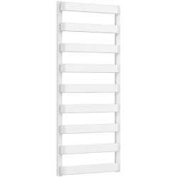 CERANO - Koupelnový radiátor Adriano - boční připojení - 520 W - bílá lesklá - 1200x500 mm (CER-319378)