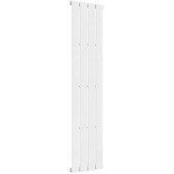CERANO - Koupelnový radiátor Arlen - boční připojení - 558 W - bílá lesklá - 1800x300 mm (CER-510843)