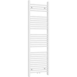 CERANO - Koupelnový radiátor Benito - středové připojení 50mm/boční - 583 W - bílá  lesklá - 1500x450 mm (CER-796235)
