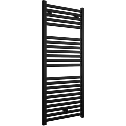 CERANO - Koupelnový radiátor Donovan - boční připojení - 369W - černá matná - 1200x500 mm (CER-429592)