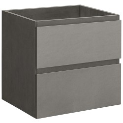 CERANO - Kúpeľňová skrinka pod umývadlo Carole - betónovo šedá - 54x48x45 (CER-679468)