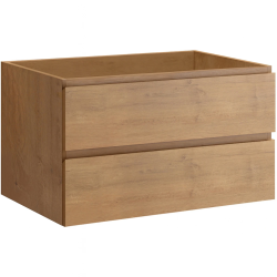 CERANO - Kúpeľňová skrinka pod umývadlo Carole - dub medový - 99x48x45 (CER-431587)