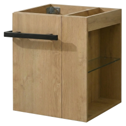 CERANO - Kúpeľňová skrinka pod umývadlo s úchytkou Esme - dub medový - 44,5x51x44,5 (CER-670735)