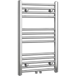 CERANO - Kúpeľňový radiátor Benito - stredové pripojenie 50mm/bočné - 209 W - chróm - 700x450 mm (CER-469468)
