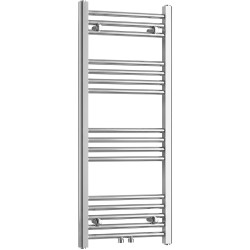 CERANO - Kúpeľňový radiátor Benito - stredové pripojenie 50mm/bočné - 271 W - chróm - 1000x450 mm (CER-481751)
