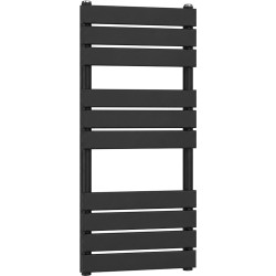CERANO - Kúpeľňový radiátor Claude - bočné pripojenie - 480 W - čierna matná - 1000x500 mm (CER-050692)