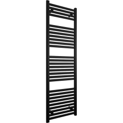 CERANO - Kúpeľňový radiátor Donovan - bočné pripojenie - 477W - čierna matná - 1600x500 mm (CER-429613)