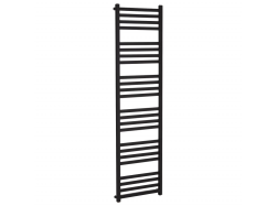 CERANO - Kúpeľňový radiátor Fulgiduson - bočné pripojenie - 765W - čierna matná - 1800x530 mm (CER-18050BD)