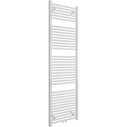 CERANO - Kúpeľňový radiátor Lincoln - stredové pripojenie 50mm/bočné - 559W - biela lesklá - 1800x500 mm (CER-429586)