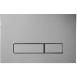 CERANO - Ovládacie tlačidlo splachovania Slim k WC modulu Profi - ABS - tmavo šedá (CER-8050BD80358)