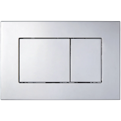 CERANO - Ovládacie tlačidlo WC modulov Lite/Classic - ABS - chróm (CER-476900)