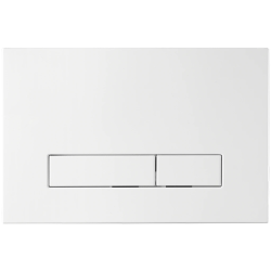 CERANO - Ovládacie tlačidlo WC modulov Lite/Slim - ABS - biela (CER-476897)