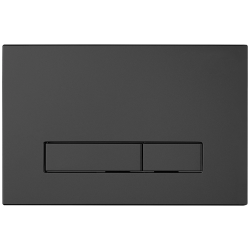CERANO - Ovládacie tlačidlo WC modulov Lite/Slim - ABS - čierna (CER-476894)