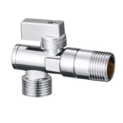 CERANO - Rohový ventil s filtrom - 1/2''x 3/8'' - chróm (CER-781019)