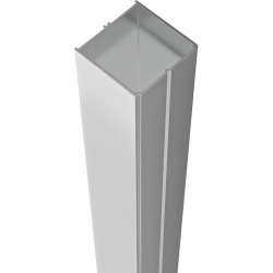 CERANO - Rozširovací profil pre sprchové dvere Porte L/P - chróm - 30 mm (CER-543919)