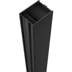 CERANO - Rozšiřovací profil pro boční stěnu - Versaro - černá matná 30 mm (CER-537213)