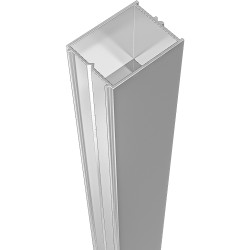 CERANO - Rozšiřovací profil pro boční stěnu - Versaro - chrom 30 mm (CER-558326)