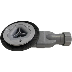 CERANO - Sifón sprchovej vaničky - slim - 90mm - DN40 - šedá (CER-481435)