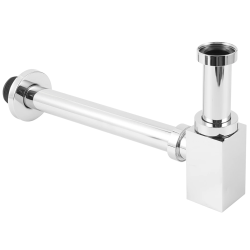 CERANO - Sifón umývadlový - 5/4" - nerez - DN32 mm - chróm (CER-677017)