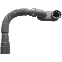 CERANO - Sifón vaňový flexi - plast - 6/4" - DN40/50 - šedá (CER-479167)
