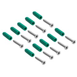 CERANO - Skrutky pre sprchové dvere Varone, Orso, Porte, Santoro, Santini, Frerri, Marino, Volpe, Morel, Lantono, Chiara, Medin, Antelo - 4x30 mm (CER-667684)