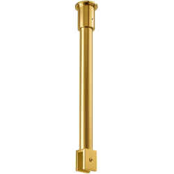 CERANO - Sprchová vzpera Onyx - guľatá - vertikálna do stropu - 40 - zlatá (CER-476798)