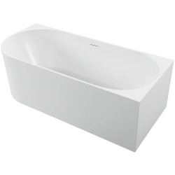 CERANO - Vaňa akrylátová Bianco - voľne stojaca - asymetrická - pravá - biela matná - 170x79x60 (CER-477809)