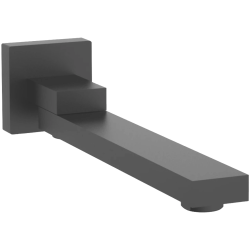 CERANO - Výtoková nástenná hubica - otočná - 23 - hranatá - grafit/gun metal (CER-605071)