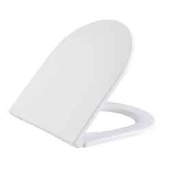 CERANO - WC sedátko so spomaľovacím mechanizmom Seggio - slim/UF - biela lesklá - 36x4,2x43 (CER-414791)