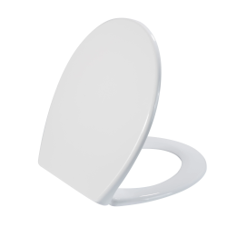 CERANO - WC sedátko so spomaľovacím mechanizmom Tavoleta - biela lesklá - UF - 37,2x5,2x44,6 (CER-414803)