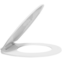 CERANO - WC sedátko Toluco - ECO - plast - biela lesklá - 34,7x3,5x41x5 (CER-667766)