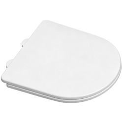 CERANO - WC sedátko Toluco - Slim - Soft Close - plast - biela lesklá - 36,2x3,4x42,8 (CER-667772)