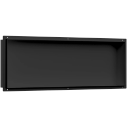 CERANO - Zápustná polička/nika do obkladu - čierna matná - 60x20x10 (CER-417476)
