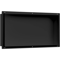 CERANO - Zápustná polička/nika do obkladu - čierna matná - 60x30x10 (CER-417479)