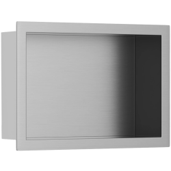 CERANO - Zápustná polička/nika s okrajom do obkladu - nerezová - 30x20x10 (CER-8050BD80249)